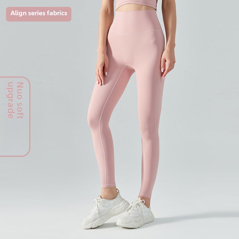 Generic Ningbo Datura High-Waist Seamless Yoga Pants for Women Clay powder [glutinous soft upgrade]]