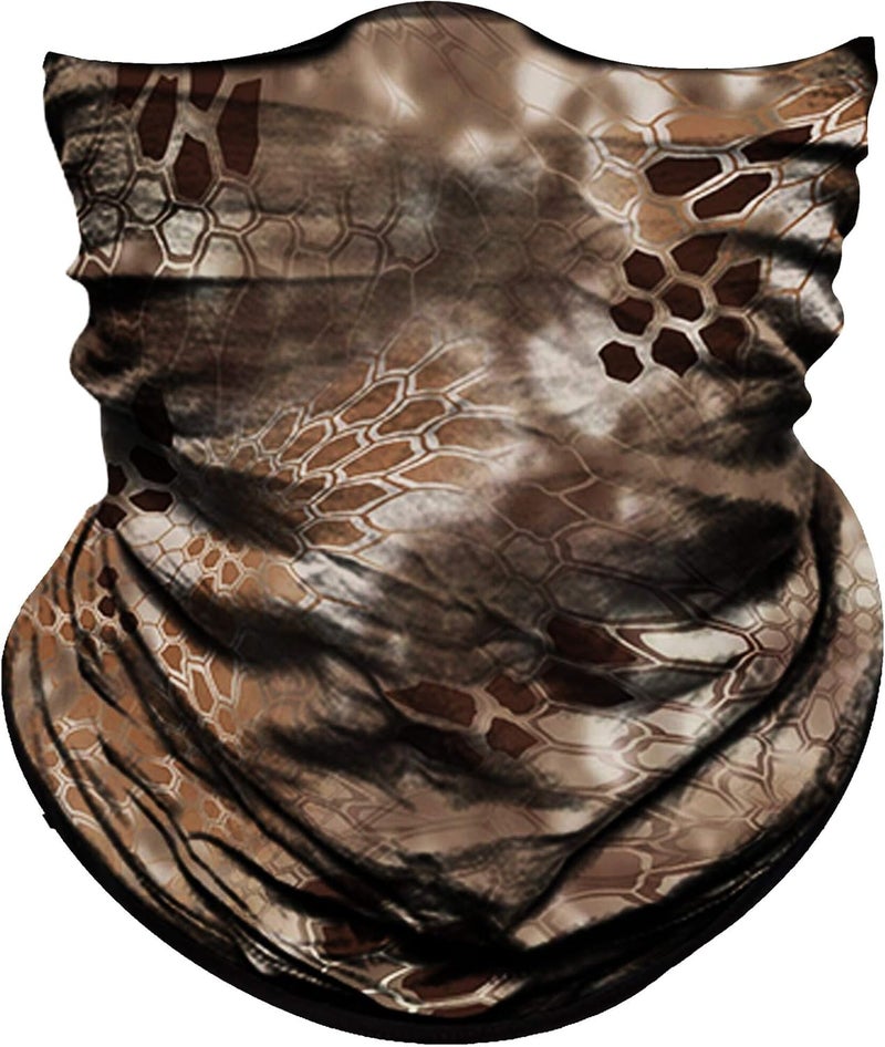 Obacle Seamless Face Mask Rave Bandana Men Women for Dust Sun Wind Protection - Image 1