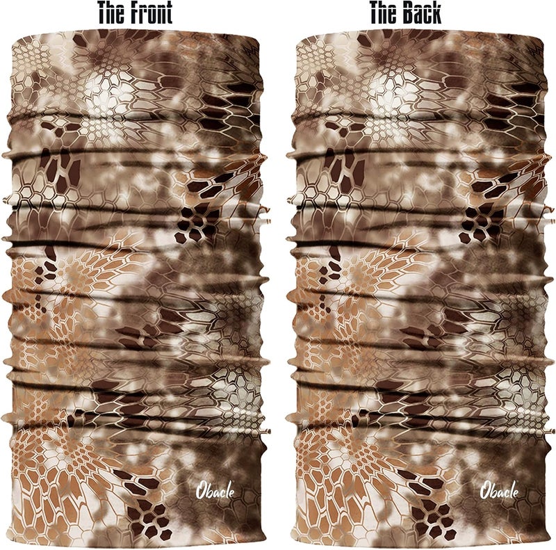 Obacle Seamless Face Mask Rave Bandana Men Women for Dust Sun Wind Protection - Image 3