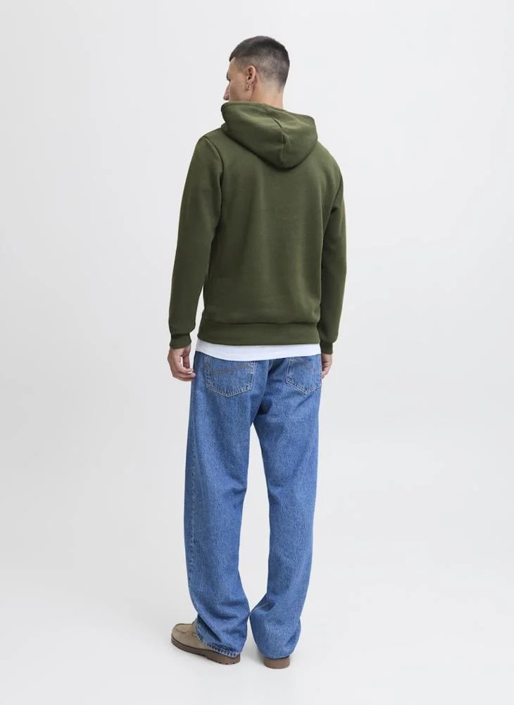 JACK & JONES Logo Pullover Hoodie