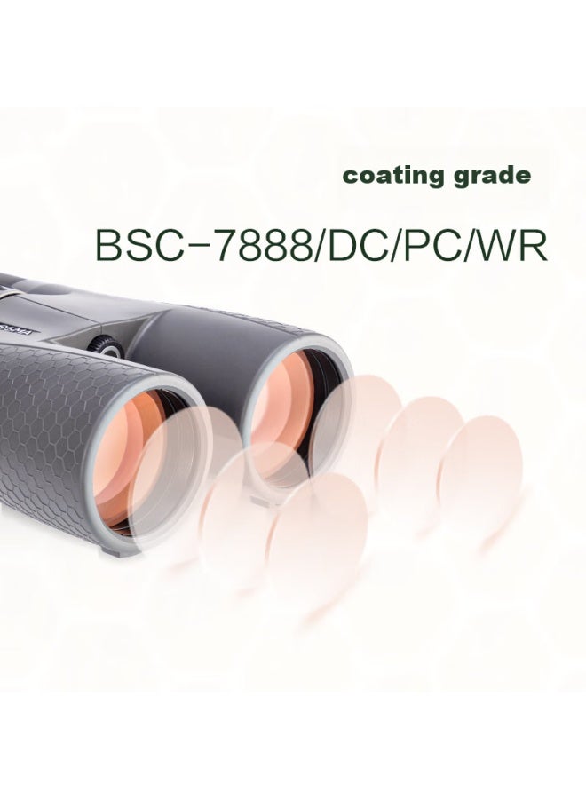 Bosma Bee King 2nd Generation 8x42ed Binoculars Micro Flat Field Magnesium Alloy Waterproof Bee Hunting Birdwatching Low Light Night Vision - Image 4