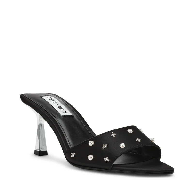 ستيف مادن Nessah Black Women's Sandals