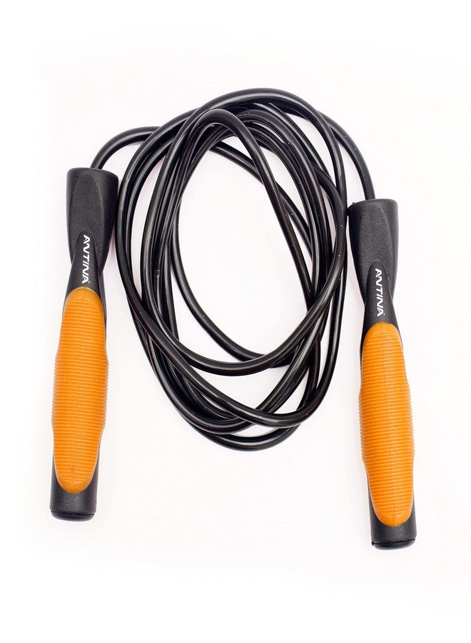 ANTINA Thick Handle Colorful Skipping Rope for Exercise, Fitness Rope, Exercise Rope, Solid Rope Fitness Skipping Rope For Men, Women, Boys & Girls (Thick Handle Color 8) - Image 1