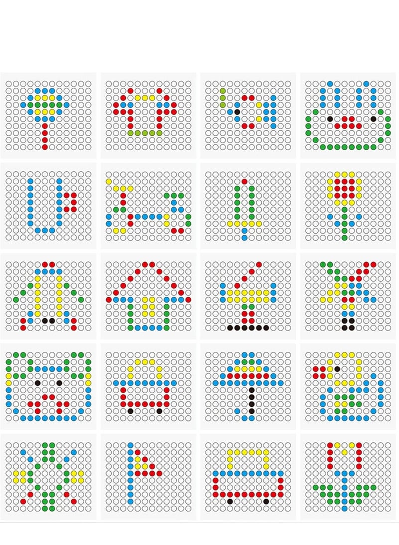 Magnetic Drawing Board, Colorful Indoor Magnetic Sketching Board, Doodle Board, Montessori Preschool Educational Toy For Kids Ages 4-8 - Image 2