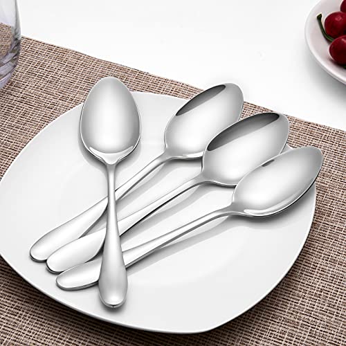Aebeky 12-Piece Stainless Steel Dinner Spoon,Large Tablespoons,8-Inches (12-Piece) - Image 4