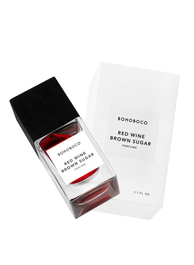 BOHOBOCO عطر النبيذ الأحمر وسكر البني 50 مل