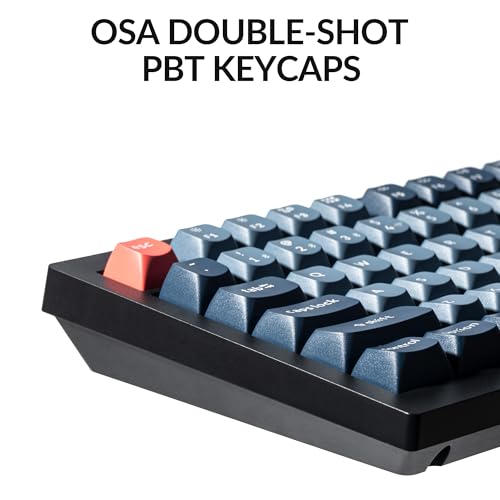 Keychron V6 Max Wireless Custom Mechanical Keyboard, 2.4 GHz Bluetooth QMK Full-Size Layout RGB with Hot-swappable Gateron Red Switch Compatible with Mac Windows Linux - Image 5