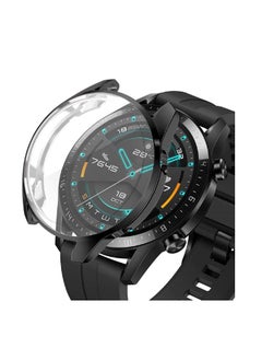 Y&D Compatible with Huawei Watch GT 2 46mm Screen Protector, 1 Pack Waterproof Shatter-Proof Ultra Clear Anti-Bubble Tempered Glass Protective Cover Saver for  - Image 1