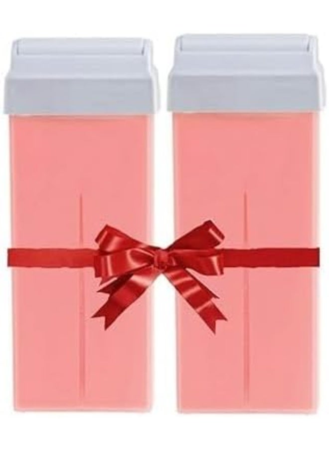 Wax Hair Removal Pink/Rose Wax for with All Safety and Ease, 100ml, Pack of 2 - Image 5