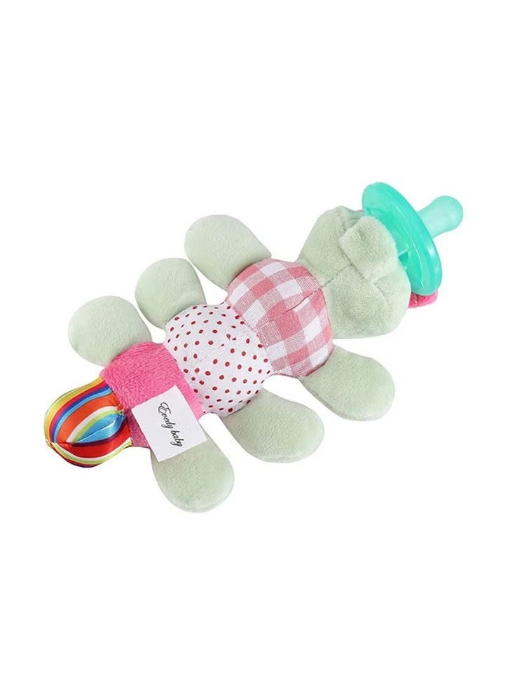 Generic - Stuffed Animal Pacifier Holder,Latex-free Soother with Stuffed Toy, Calming and Easy to Clean Baby Stuff, Newborn Pacifier - Image 1