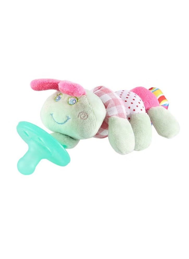 Generic - Stuffed Animal Pacifier Holder,Latex-free Soother with Stuffed Toy, Calming and Easy to Clean Baby Stuff, Newborn Pacifier - Image 1