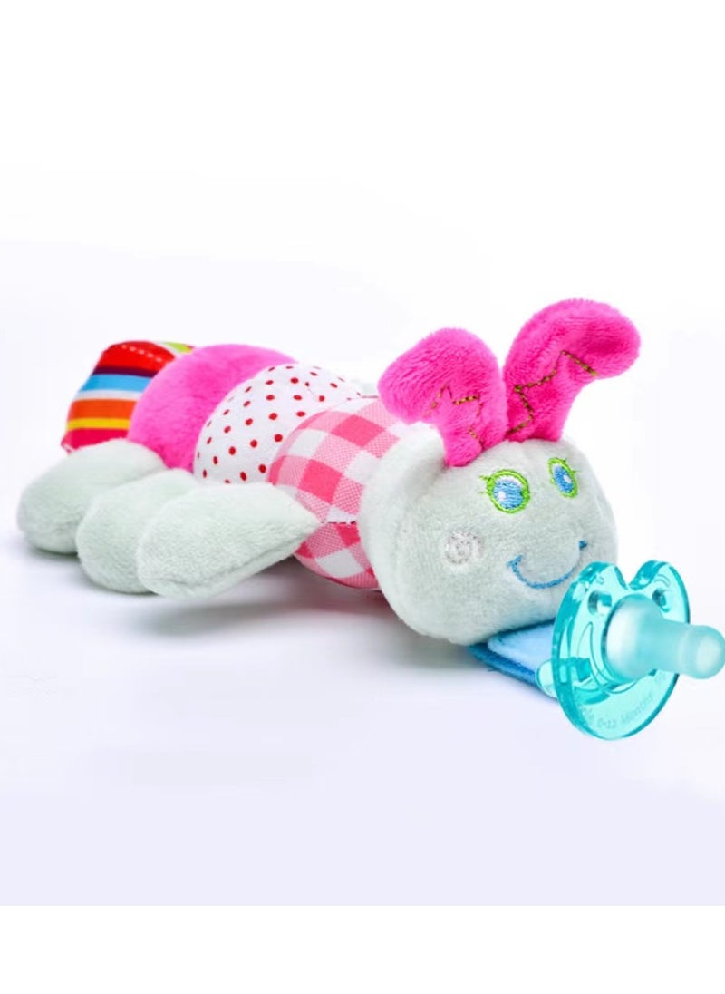 Generic - Stuffed Animal Pacifier Holder,Latex-free Soother with Stuffed Toy, Calming and Easy to Clean Baby Stuff, Newborn Pacifier - Image 1
