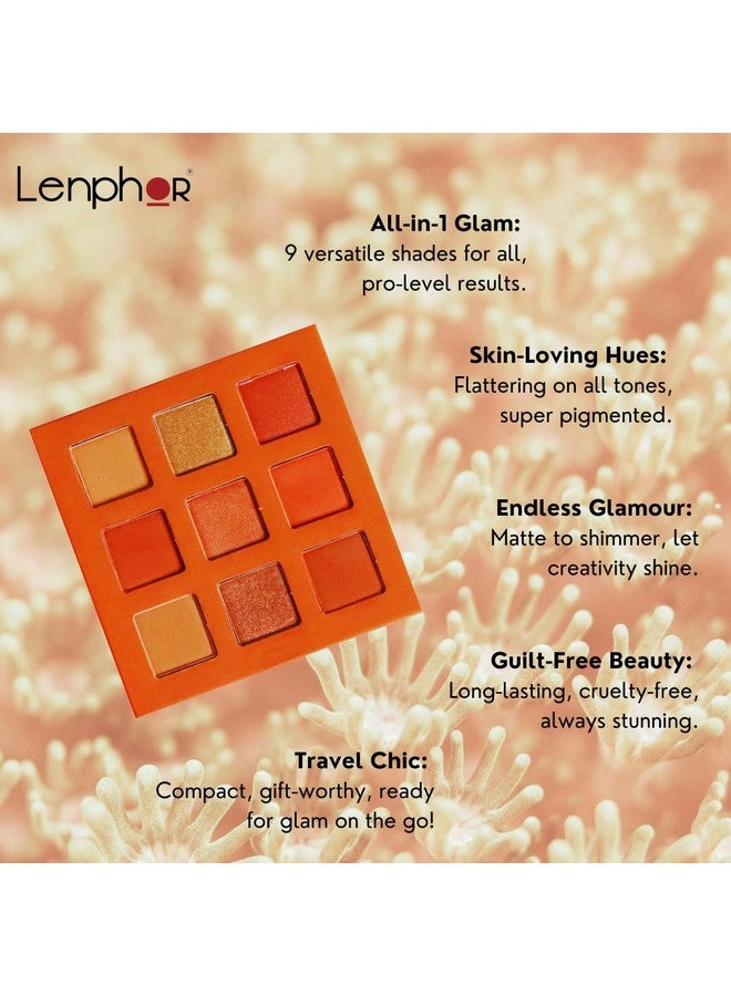 Lenphor 9In1 Eye Shadow Palette Coral Wonders 03 - Image 4
