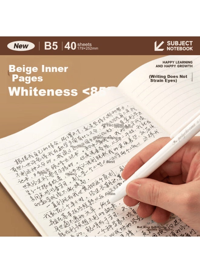 M&g Stationery Junior High Large Grid Notebook 400 Squares B5 Chinese Language Practice Workbook For High School Students 40 Sheets Mpyhhk59 - Image 4