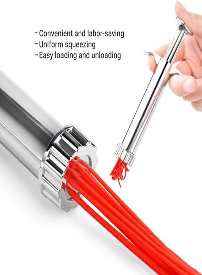 LiebeWH Clay Extruder Alloy 19 Disc Sugar Paste Extruder Tool Craft Sculpture Sculpting Set - Image 5
