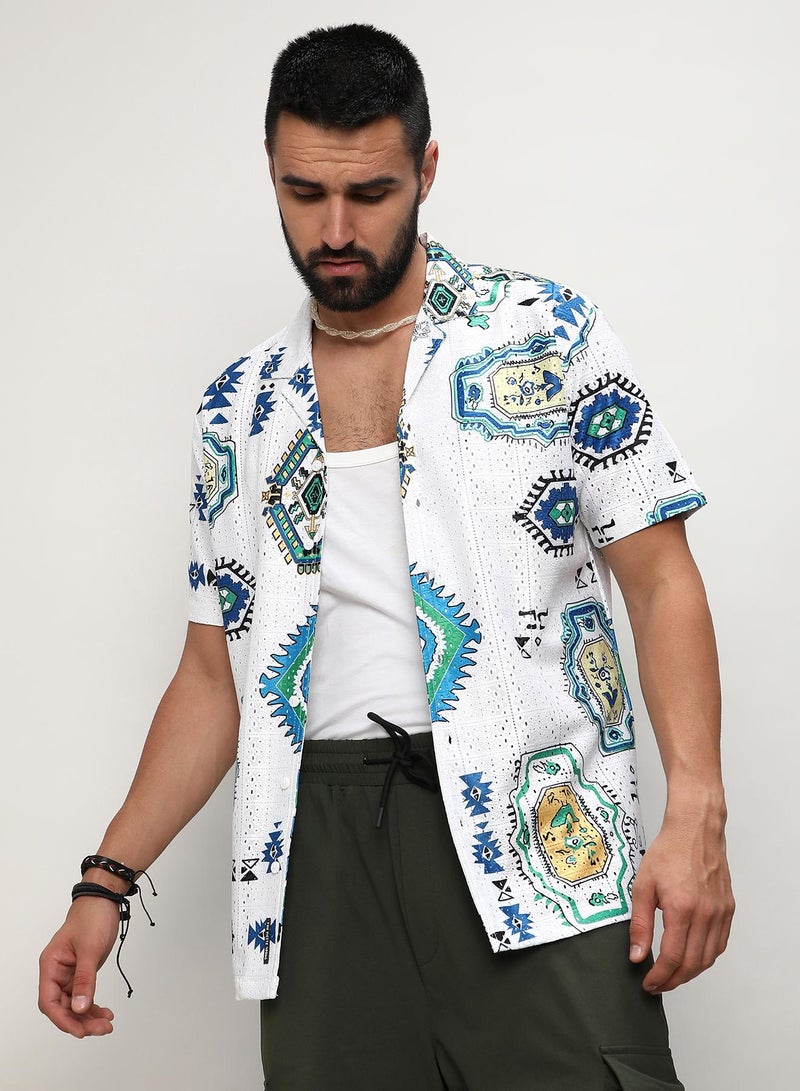 كامبوس سوترا قميص شبكي ازتيك  - Image 2