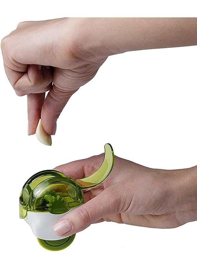 Delfino Roller Garlic Chopper, Garlic Grinder, DELFINO Garlic Press, Garlic Kitchen Gadget Best Rolling Garlic Chopper Easy to Use and Clean - Image 1