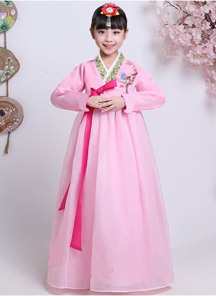 Al Aoyama - Al Aoyama Gril KoreanTraditional Long Sleeve Hanbok Dress Cosplay Costume - Image 1
