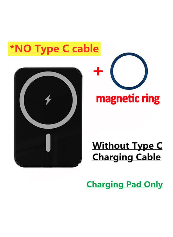 Generic - Magnetic Wireless Car Charger Vent Mount for MagSafe Case iPhone 13/13 Pro Max/14/12 Pro Max Mini Magnet Phone Holder Stand - Image 1