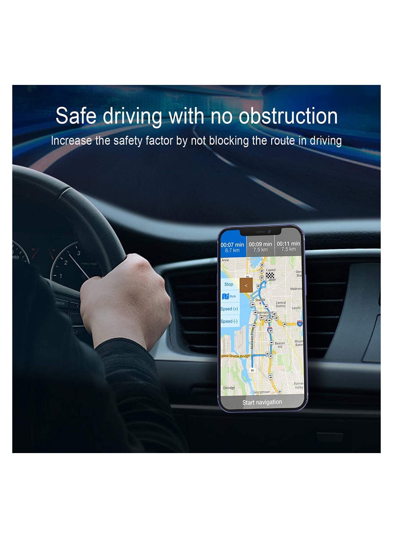 Generic - Magnetic Wireless Car Charger Vent Mount for MagSafe Case iPhone 13/13 Pro Max/14/12 Pro Max Mini Magnet Phone Holder Stand - Image 1
