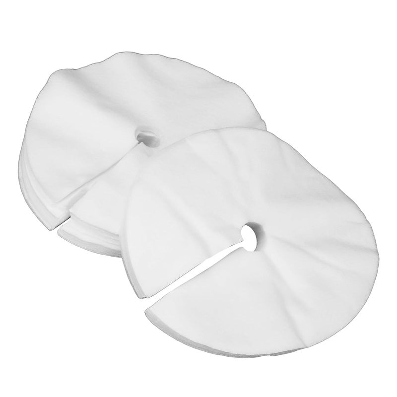 100Pcs Paper Disposable Sheet Soft Cotton Pre Cut Body DIY Beauty Salon Supplies M Skin Friendly Absorbent Safe for SPA Beauty Salons 100Pcs Cotton - Image 5