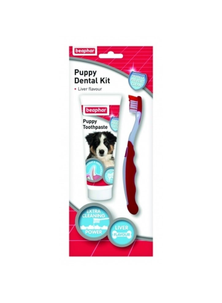 بيفار مجموعة أسنان الجراء 50 جرام