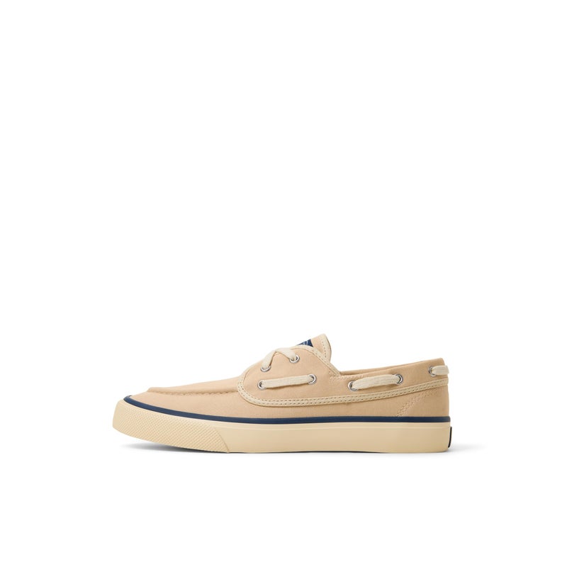 Sperry Mens Seamate Boat Shoe Light Beige 10