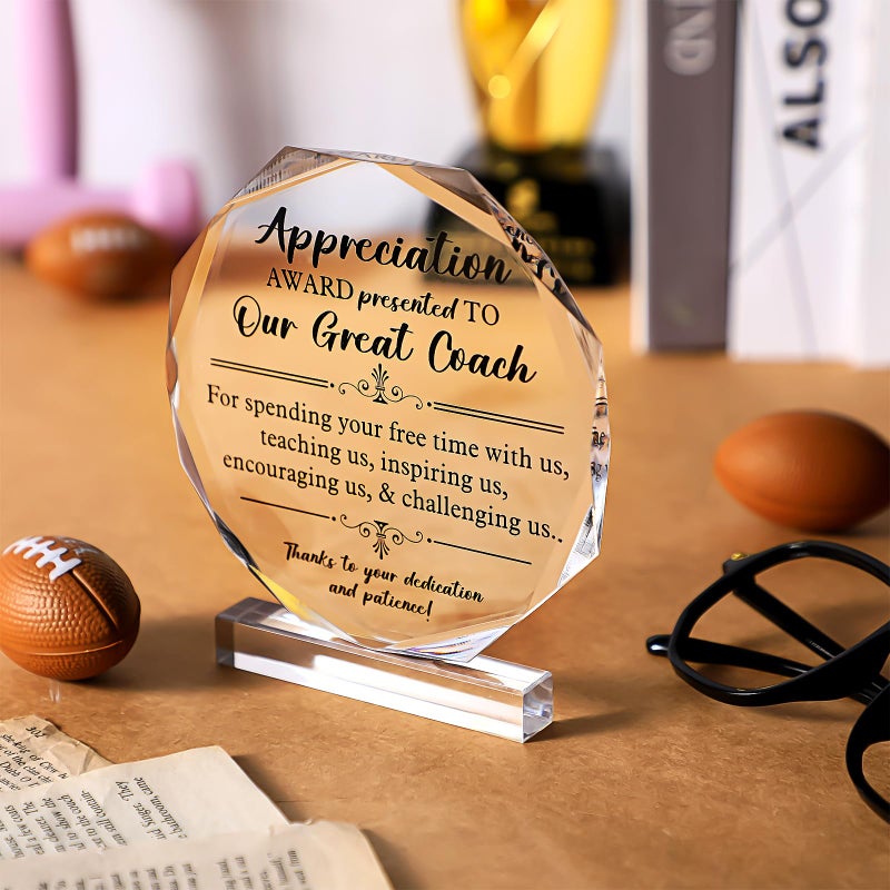 Panelee Thank You Gifts for Women Men Acrylic Appreciation Inspirational Gift Office Coworker Farewell Acrylic Sign Table Decor for Home(Elegant) - Image 3