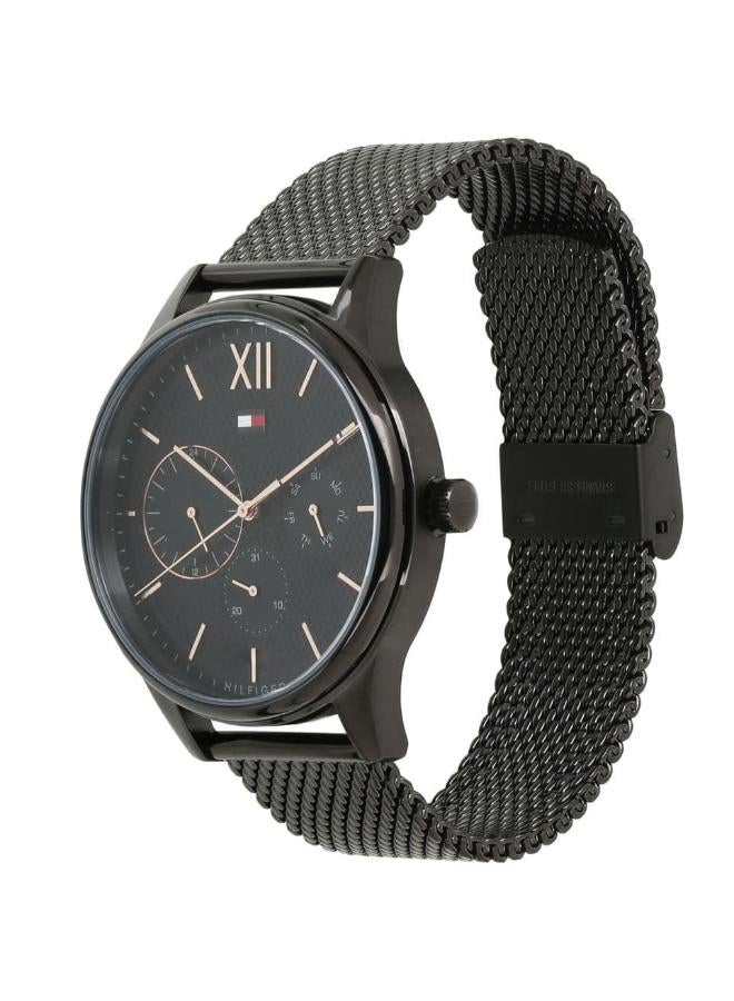 TOMMY HILFIGER Tommy Hilfiger Dress Watch For Men Analog Nylon - 1791420-2724536832598  - Image 2