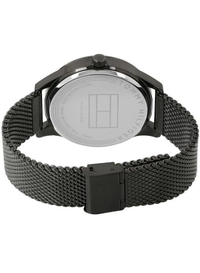 TOMMY HILFIGER Tommy Hilfiger Dress Watch For Men Analog Nylon - 1791420-2724536832598  - Image 3