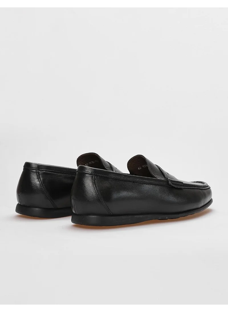 Cabani Leather Black Men's Casual Shoes
