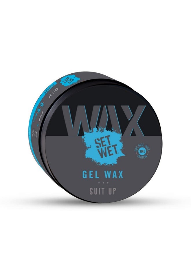 Hair Wax For Men - Gel Wax 60 G| Strong Hold, Perfect Slick & Shiny Wet Look, Strong Hold, Water Based, Easy Wash Off |No Paraben, No Sulphate - pzsku/ZDE60B6E7F6CA97274625Z/45/_/1696395030/92f7d44c-83fd-4f97-be4c-7afbd79ba951