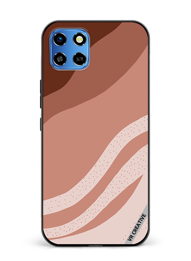 VR CREATIVE Protective Case Cover For Infinix Smart 6 HD Layers Design Multicolour - Image 1