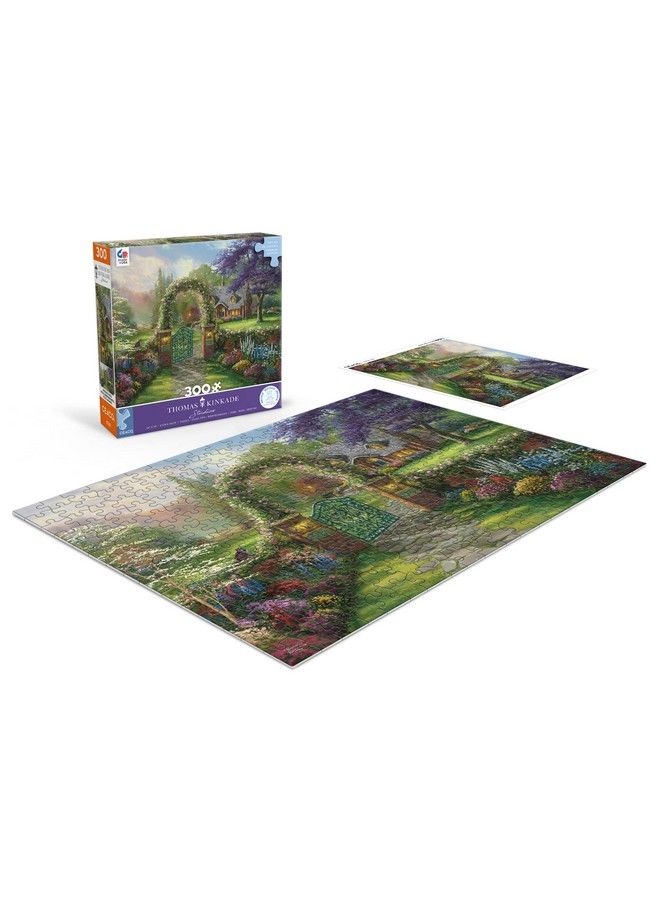 Ceaco Thomas Kinkade Inspirations Hummingbird Cottage 300 Piece Jigsaw Puzzle - Image 5
