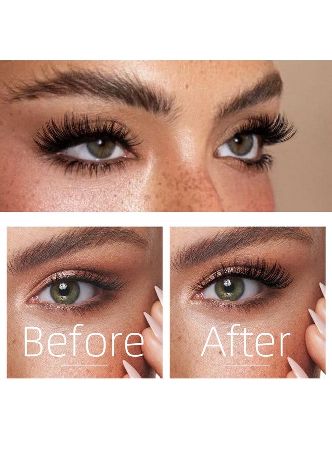 Geeneiya Short Lash Clusters Wispy C Curl Eyelash Clusters 10-12MM Individual Eyelashes Natural Cluster Eyelash Extensions Natural Looking Cluster Lashes by Geeneiya（154PCS, C Curl, 10-12mm) - Image 4