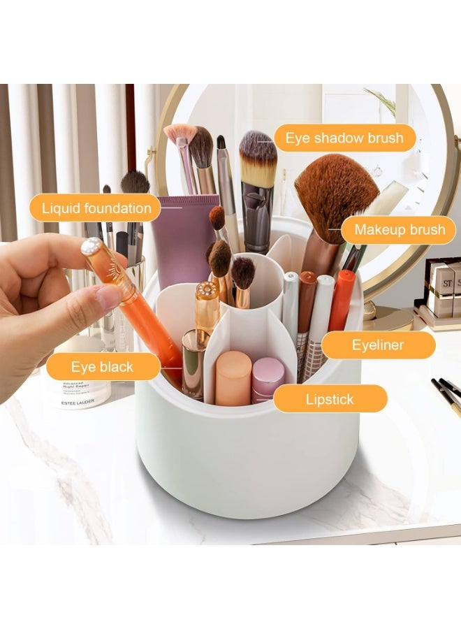 This rotating makeup brush organizer combines elegance, convenience, and organization in one innovative design. - Image 5