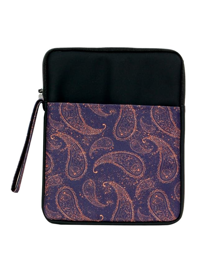 ProElite Tablet Sleeve Case Cover for Upto 11.5" for iPad 10.2/Air 10.9/Pro 11/ Samsung/Lenovo/Galaxy Tab A9 Plus/S8/S9/Realme Pad/Honor Pad X9/Xiaomi Mi pad 7/Redmi Pad/Oneplus Pad, Black Multileaf - Image 2