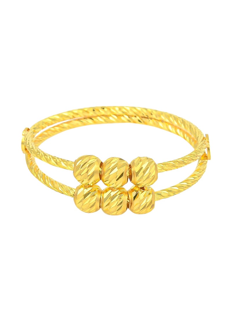 BAFLEH JEWELLERY Unleash the Beauty of 22kt Yellow Gold with Our Exclusive Ring  - Image 2