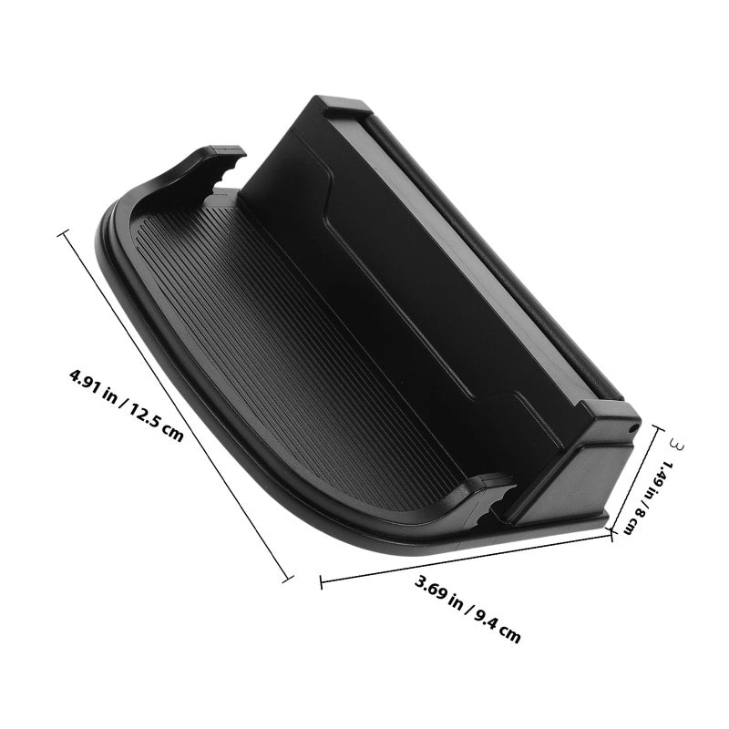 Universal Dashboard Phone Holder Hidden Adjustable Car Navigation Bracket Black - Image 3