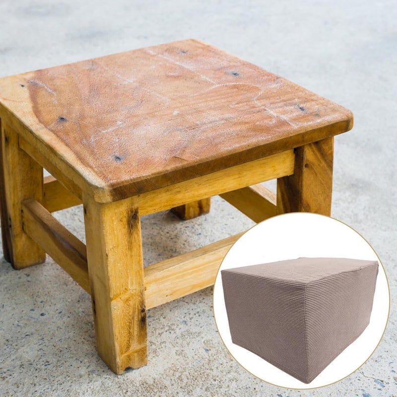Dense material Toyvian Elastic Stretch Square Footrest Stool Cover Protective Seat Slipcover for Dorm Home Use Thickened Fabric Reusable and Scratch-Resistant Easy Care Furniture Protector for Dining and All season compatible build Pre-sale confirmed stock Neat shape Local supply chain stock Lightweight Various fittings Light precision processed material Demand fit global economical quality Stable local goods source Multi-purpose Replaceable parts Precision polished solid material Consistent single item quality Various size alternatives Strong durable raw material Varied dimensions Strategic warehouse site Systematic nationwide ship Comfort grip Diverse operating method fit Globally popular elegant design In-house warehouse packing Desert area eligible deliver Light sturdy raw material - Image 3