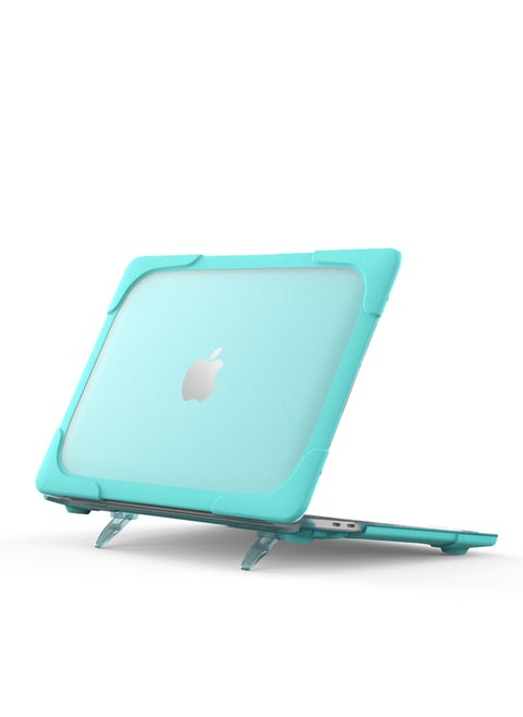 Hard Shell Case Cover with Kickstand Shockproof Function for MacBook Pro(A2251/A2289/A2338) 13 inch