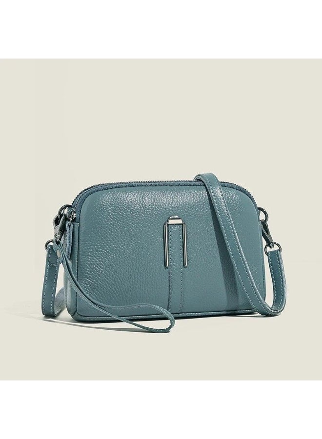 Genuine Leather Women's Bag Handbag 2024 Luxury Cow Leather Women Shoulder Crossbody Bag Fashion Female Messenger Small Phone Bag 