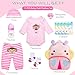 TatuDoll 11Pieces Reborn Baby Doll Clothes 1722 Inch Girl Baby Doll Outfits and Accessories Set Pacifier Magnetic Reusable Diaper and Cute Backpack - Image 4