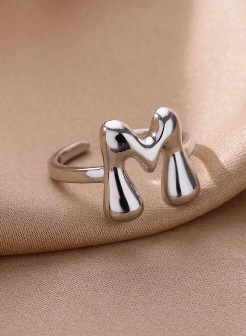 Equal Stainless Steel Silver Plated Ring For Women One Size - Image 1