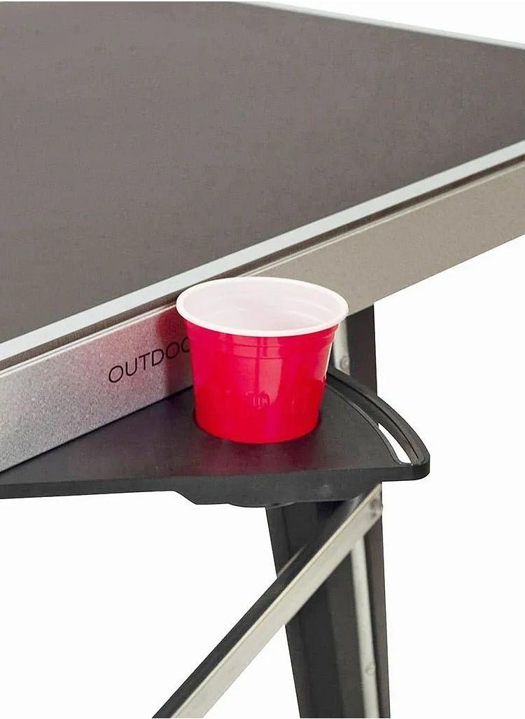CORNILLEAU 600X Performance Outdoor Table Tennis Table | Competition-Grade Rebound, Compact Technology, Storage Solutions, Anti-Glare Surface & Ultra-Durable Construction  - Image 4
