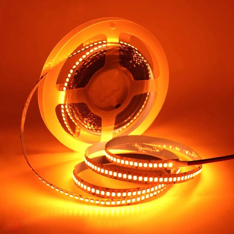LED Strip Light 2835 (240) LED Non-WaterProof 5M-Orange 12V
