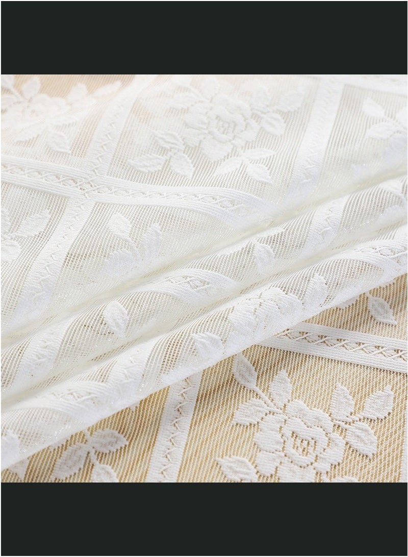 Lace Tablecloth,Tablecloth, Beige (90 x 90 cm)  - Image 3