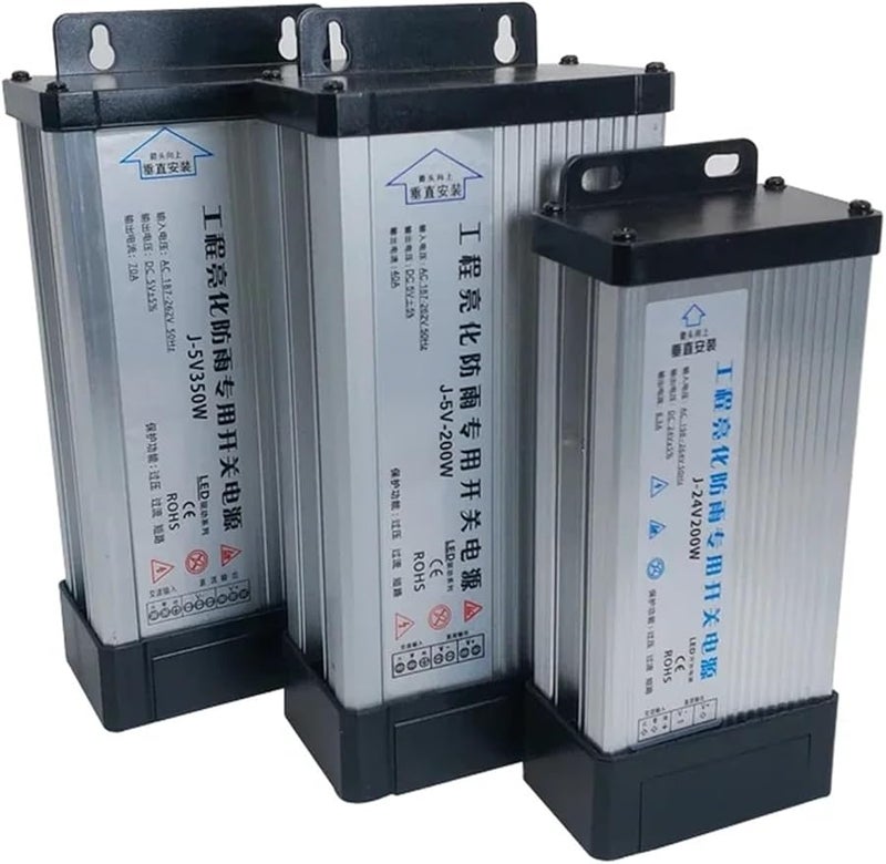 24V 8 5A 200W Waterproof LED Driver Power Supply Adapter DC 12V 24V 5A 10A 15A 20A Outdoor - Image 4
