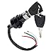 MTATCN 3 Wire Ignition Switch Key Replacement for 50cc 70cc 90cc 110cc 150cc 200cc 250cc ATV Dirt Bike Electrical Scooters DIY - Image 2