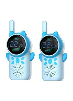 MOCOM Kids Toy Adventure Walkie Talkies - Pretend Play Two-Way Radios for Imaginative Games, Built-in Flashlight & Rechargeable Battery, Perfect for Boys & Girls 3-12 Years Old  - Image 1